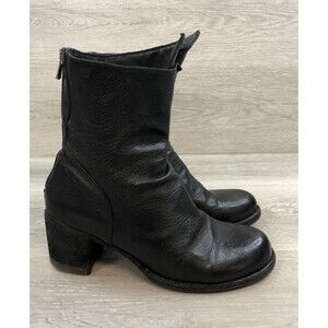 Officine Creative Ankle Boots Women's Shoes Bootie Black  Moto Sz 7.5